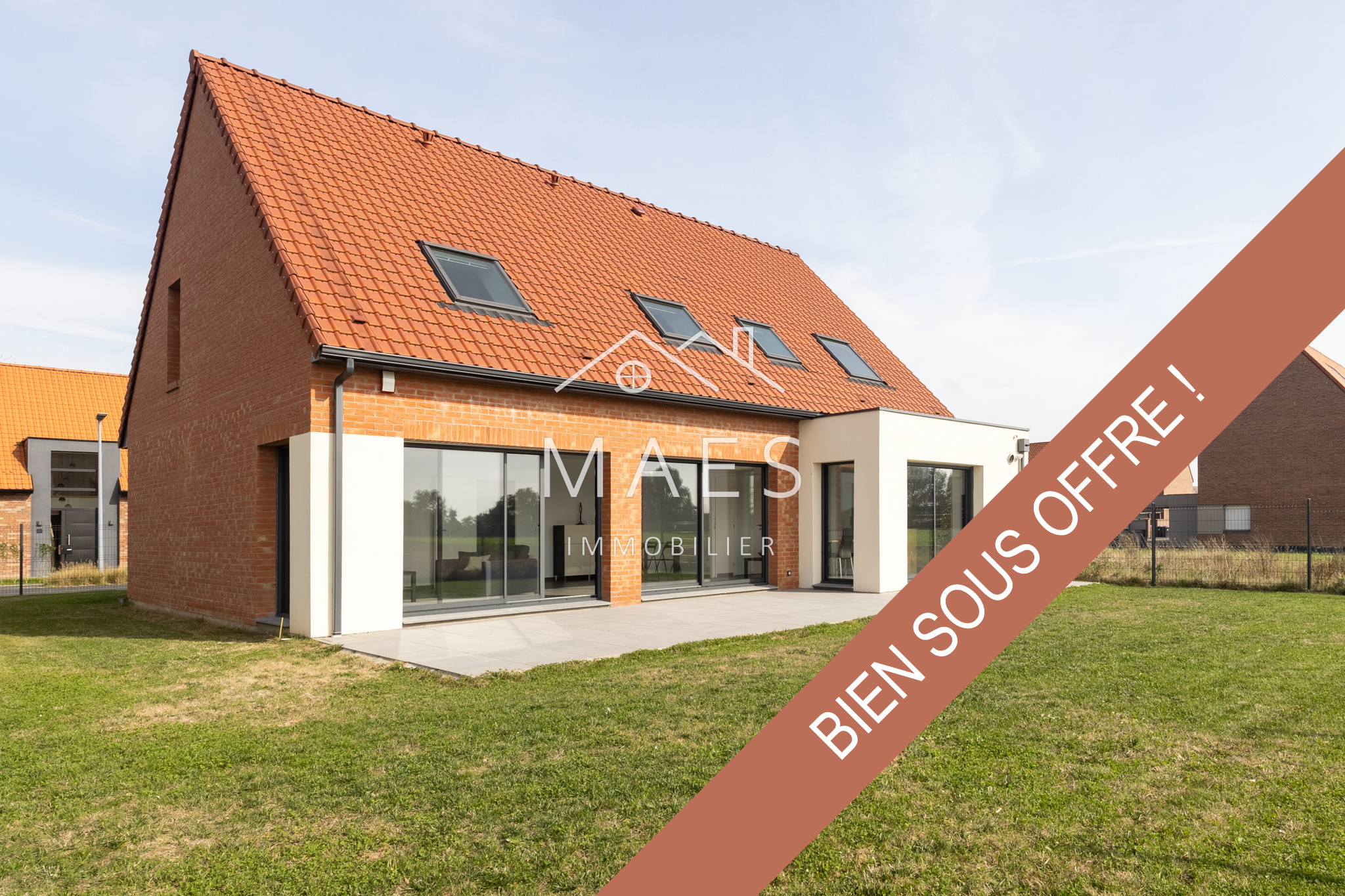 Magnifique maison individuelle neuve dans un quartier résidentiel